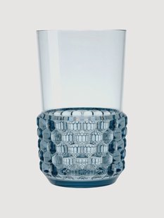 Waterglazen Jellies met structuurpatroon, 4 stuks