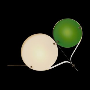 GUBI Coppia tafellamp Ivory & clover