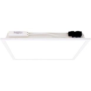 Integral LED - Low Panel - inbouw ledpaneel - 59,6 x 59,6 x 6,5 cm - 23W LED incl - IP44 - wit