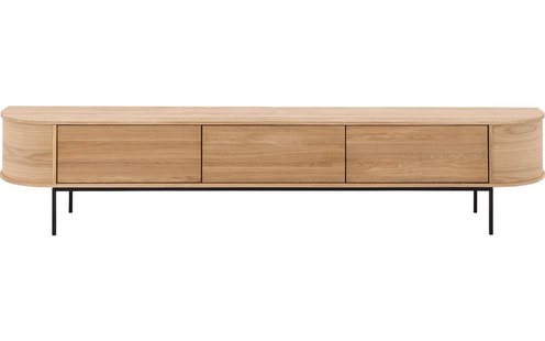 Goossens Tv Meubel Delfina, 3 kleppen staand Goossens Tv Meubel Delfina, 3 kleppen staand
