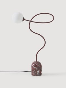 Tafellamp Alina met marmeren voet