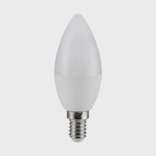 Müller-Licht LED kaars E14 2,9 W 2.700 K opaal, 2-pak