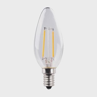 Müller-Licht LED kaars E14 2,2 W gloeidraad 2.700 K helder 2 stuks