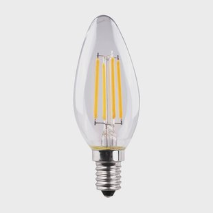 Müller-Licht LED kaars E14 4,2 W gloeidraad 2.700 K helder, set van 2