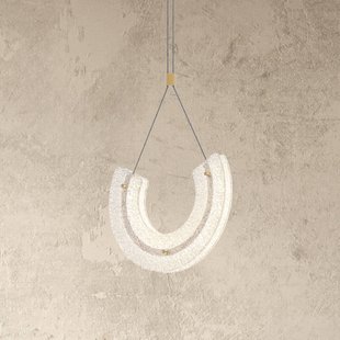Zambelis Hanglamp 23030, 1-lamp, 3.000 K, glas, goudkleurig