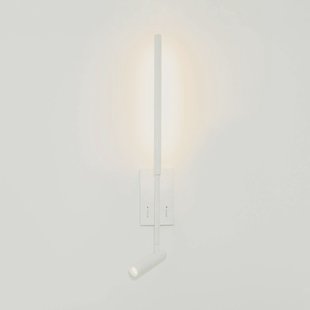 Zambelis LED wandlamp 23040, wit, 3.000 K, 2-lamps, metaal