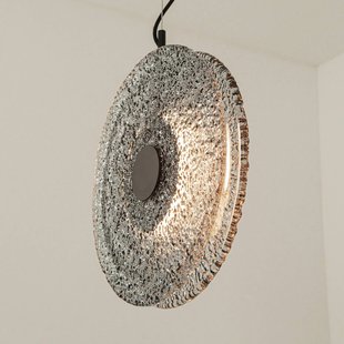 Zambelis Hanglamp 23072, rookgrijs, glas, Ø 28 cm, 3.000 K