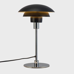 Dyberg Larsen, Morph tafellamp, zwart, hoogte 35 cm, metaal