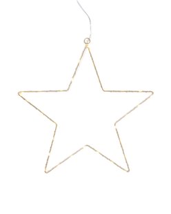 HEMA Ster 28.5x28cm met 30 LED lampjes (wit)