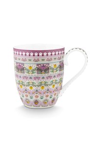 Pip Studio Mug XL Lily&Lotus Moon Delight Multi 450ml