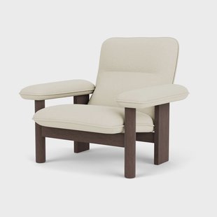 Audo Copenhagen Brasilia fauteuil Dark oak-Baru 0200