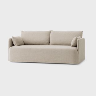 Audo Copenhagen Offset bank 2-zits Logan Sand Audo Copenhagen Offset bank 2-zits Logan Sand