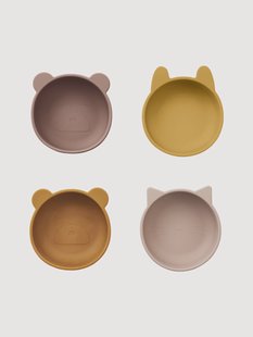 Kinderschalen Iggy, set van 4