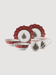 Porseleinen serviesset Toy&#039;s Delight, 2 personen (6-delig)