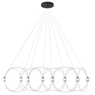 DCW&Eacute;ditions Munari X8 Hanglamp Zwart