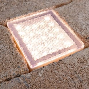 Deko-Light Grondspot inbouwlamp Tabit, 10 x 10 cm, beloopbaar