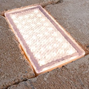 Deko-Light Grondspot inbouwlamp Tabit, 10 x 20 cm, beloopbaar