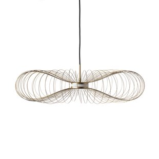 VK Lighting Synnefo - hanglamp - Ø 74 x 146,5 cm - 8W LED incl. - goud