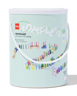 HEMA Dominoset hout 88-delig
