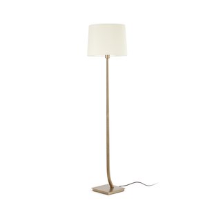 Faro Rem - staanlamp - 171 cm - brons en wit