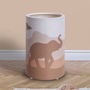 Elobra LED tafellamp 25/15 Scandi Savanne, oranje, dimbaar