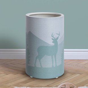 Elobra LED tafellamp 25/15 Scandi Forest, groen, 38 cm, dimbaar