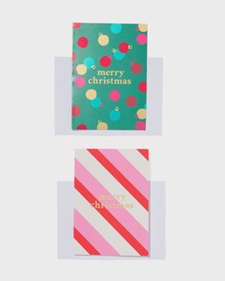 HEMA Kerstkaarten met enveloppen - 20 stuks (multi)