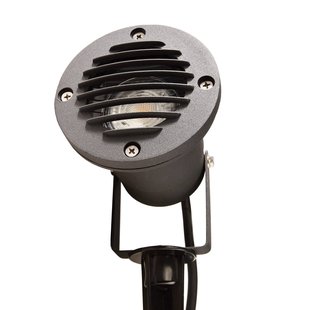 Deko-Light Prikspot, Ø 10 cm, zwart, draaibaar, IP65