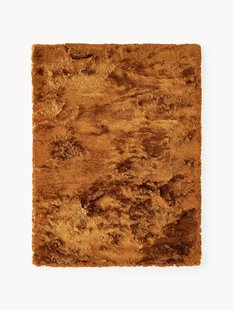 Glanzend hoogpolig vloerkleed Jimmy