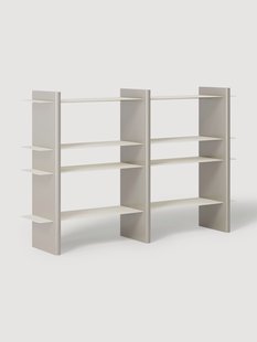 Wandkast Rami met metalen elementen