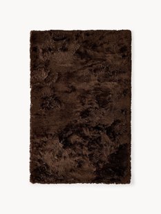 Glanzend hoogpolig vloerkleed Jimmy