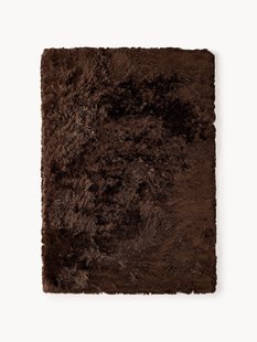 Glanzend hoogpolig vloerkleed Jimmy