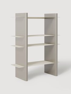 Wandkast Rami met metalen elementen