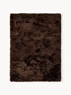 Glanzend hoogpolig vloerkleed Jimmy