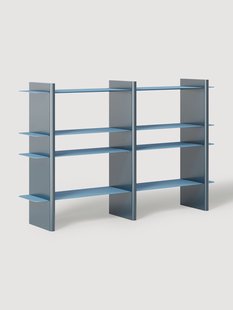 Wandkast Rami met metalen elementen