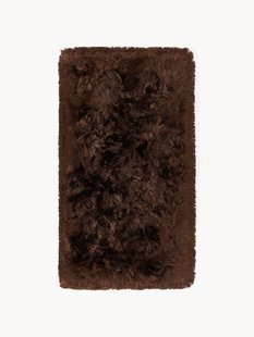 Glanzend hoogpolig vloerkleed Jimmy