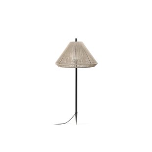 Faro Saigon - buiten staanlamp op piek - Ø 66,5 x 137 cm - IP65 - grijs en beige