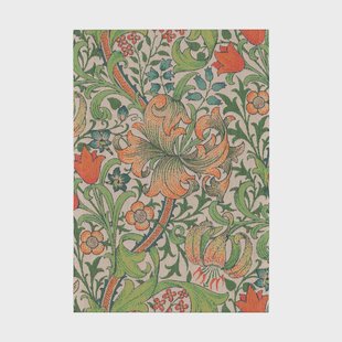 Ekelund Linneväveri Golden Lily keukendoek 35x50 cm Multi