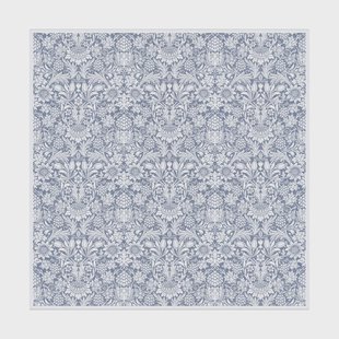 Ekelund Linneväveri Sunflower tafelkleed 150x150 cm Blauw