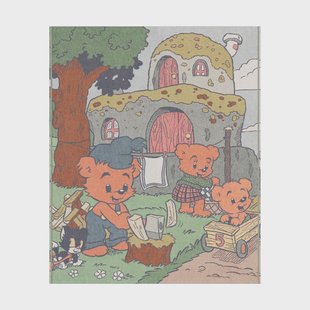 Ekelund Linneväveri Hem ljuva hem deken 140x170 cm Multi