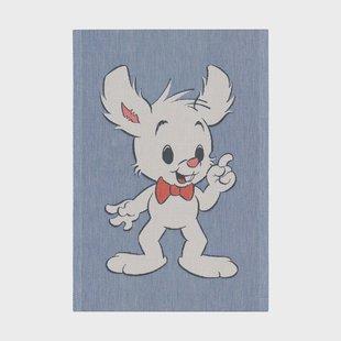 Ekelund Linneväveri Lille Skutt theedoek 35x50 cm Blauw