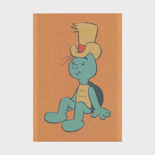 Ekelund Linneväveri Skalman theedoek 35x50 cm Roodoranje