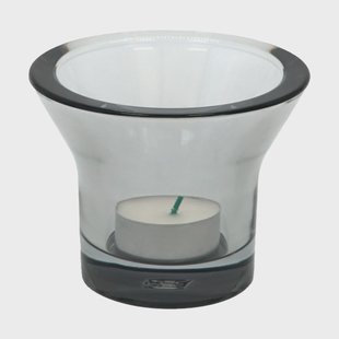 Born In Sweden Lumi kaarsenhouder Ø10 cm Grijs