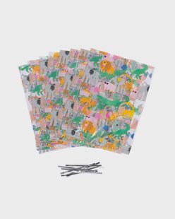 HEMA Uitdeelzakjes feestbeest - 8 stuks