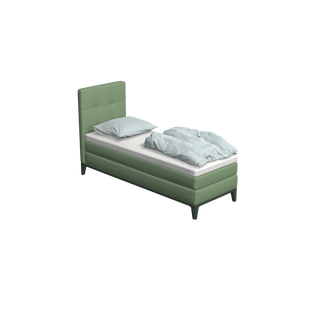Auping Criade - Eenpersoons boxspring 80 x 200 cm - Groen