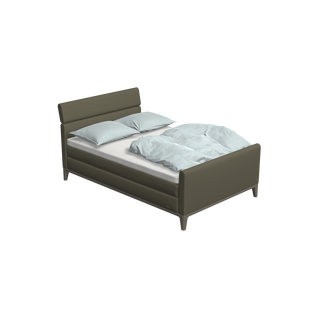 Auping Criade - Tweepersoons boxspring 140 x 200 cm - Grijs