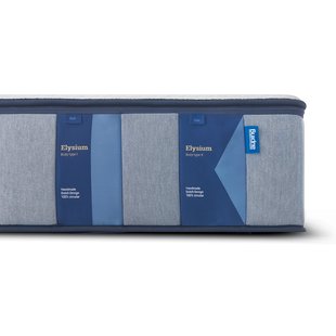 Auping Elysium Premium op maat matras 160 cm x 200 cm - Wit - Pocketveren en polyester