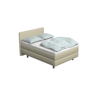 Auping Kiruna - Tweepersoons boxspring 140 x 200 cm - Grijs