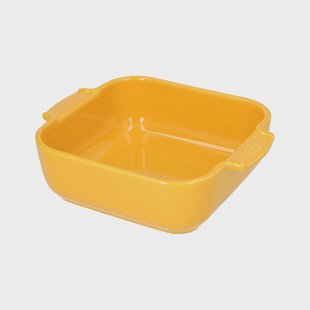 Peugeot - Appolia Ovenschaal Vierkant 21 cm Saffraangeel Peugeot - Appolia Ovenschaal Vierkant 21 cm Saffraangeel