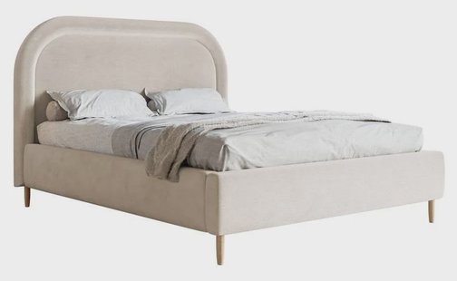 Bedframe Lorena velvet 160 x 200 cm | NADUVI Collection